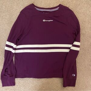 Champion Purple Athletic Shirt